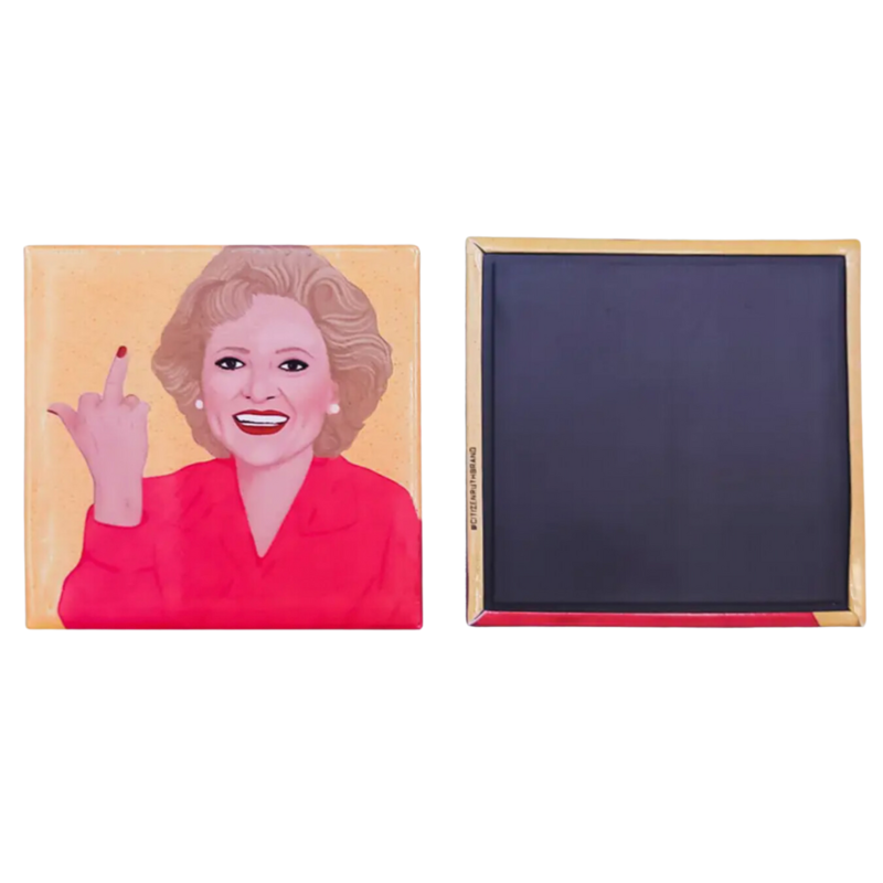 Citizen Ruth Betty White Bird Magnet