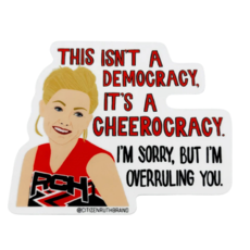 Citizen Ruth Bring it on Cheerocracy Sticker