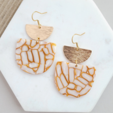 Spiffy & Splendid Harper Earrings - Pumpkin Spice