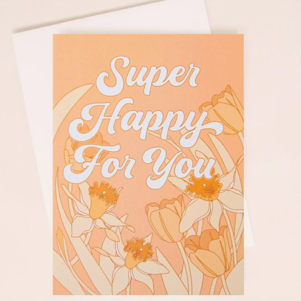Sunshine Studios Super Happy for You Card