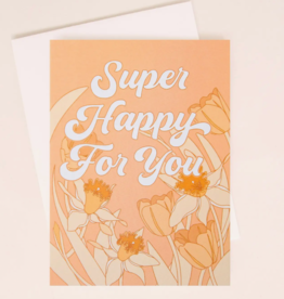 Sunshine Studios Super Happy for You Card