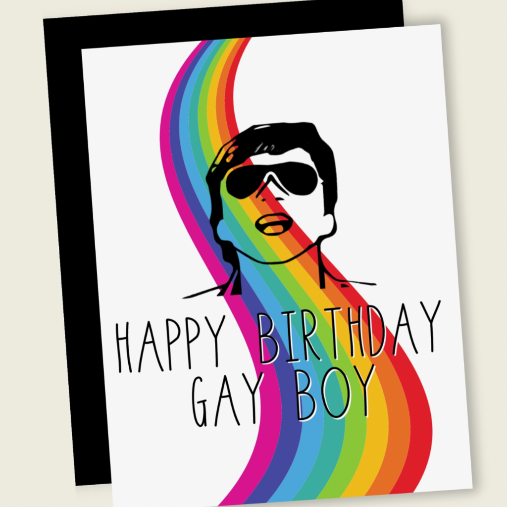 That's So Andrew Happy Birthday Gay Boy Pride Birthday Card