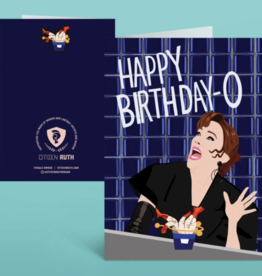 Citizen Ruth Beetlejuice Happy Birthday-o Card