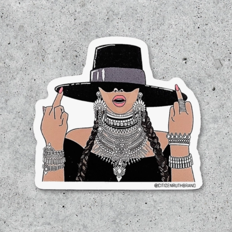 Citizen Ruth Beyonce Formation Sticker
