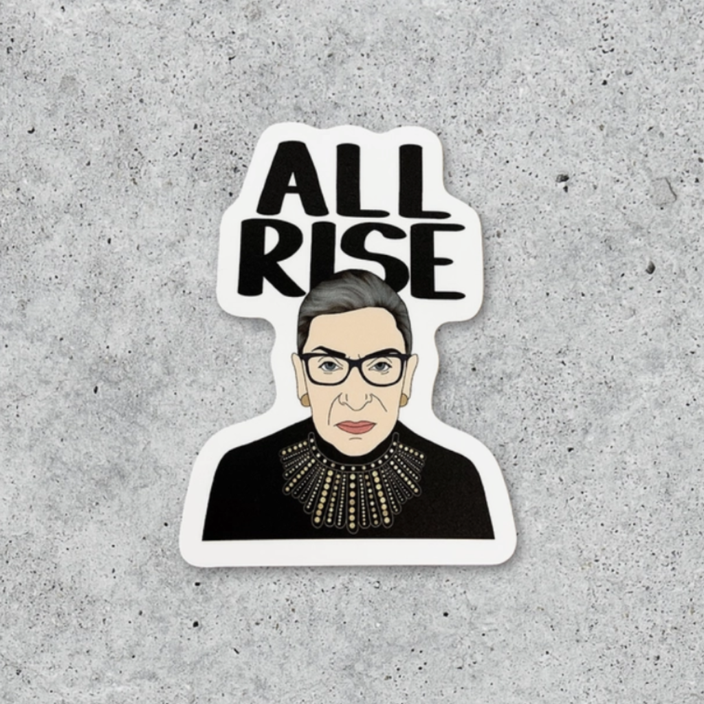 Citizen Ruth Rbg All Rise Sticker