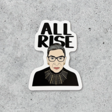 Citizen Ruth Rbg All Rise Sticker
