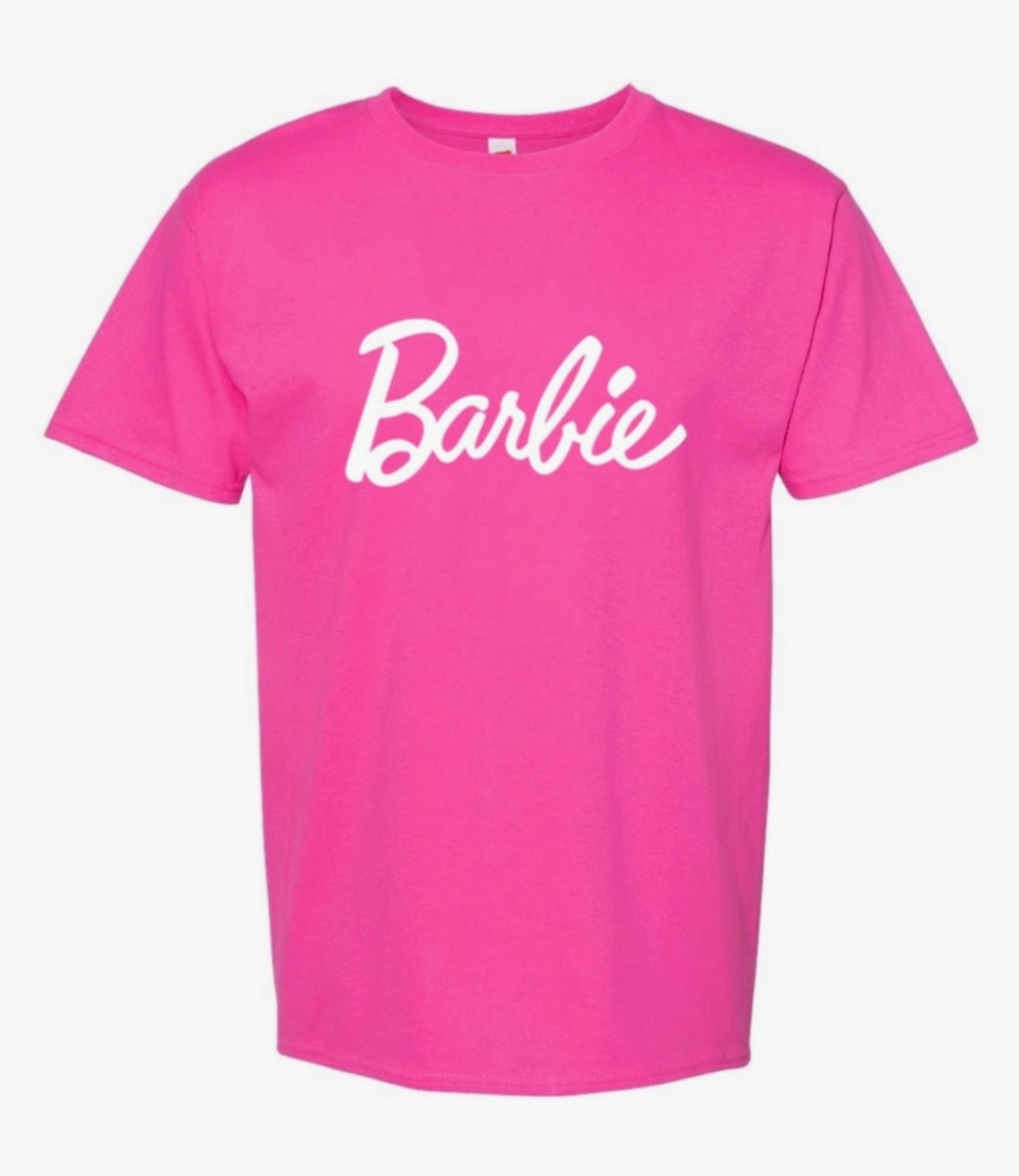 Barbie Logo Pink T-shirt - Peepa's