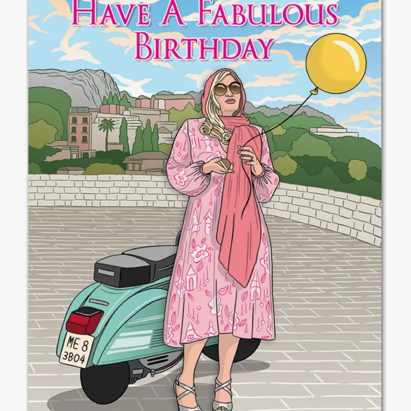 The Found Jennifer Coolidge Fabulous Birthday Card