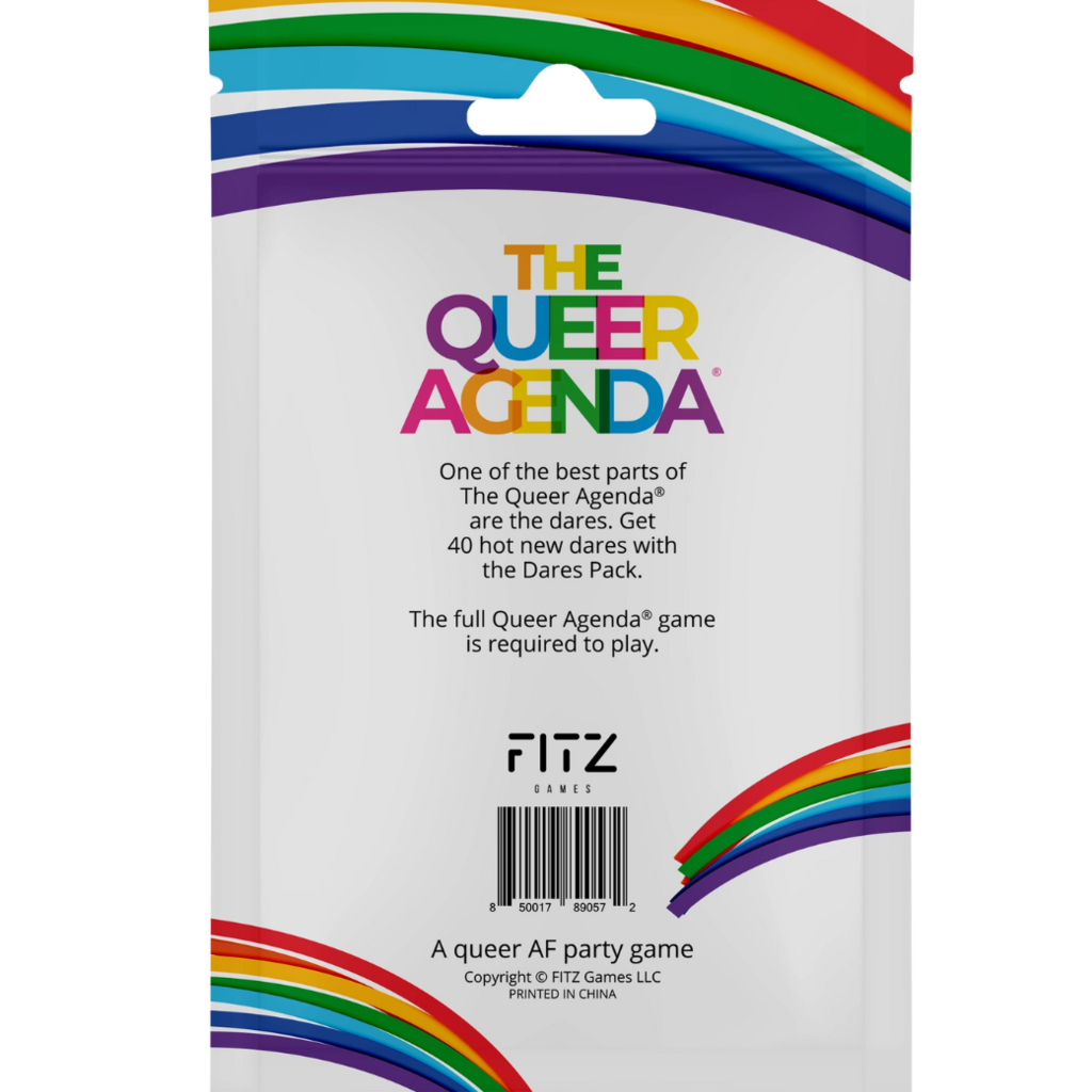 Fitz Games The Queer Agenda Game - Dares Expansion Pack