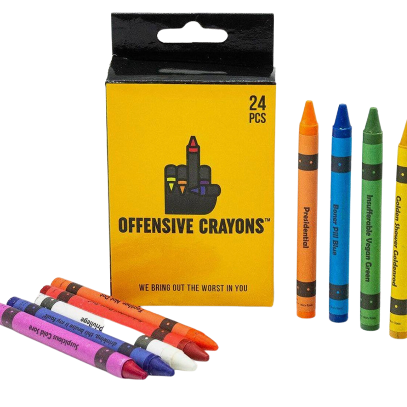 Milktoast Brands Offensive Crayons