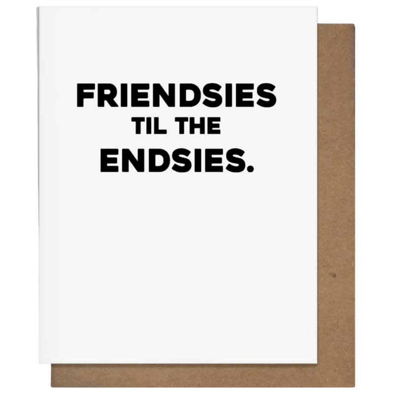 Pretty Alright Goods Friendsies Card