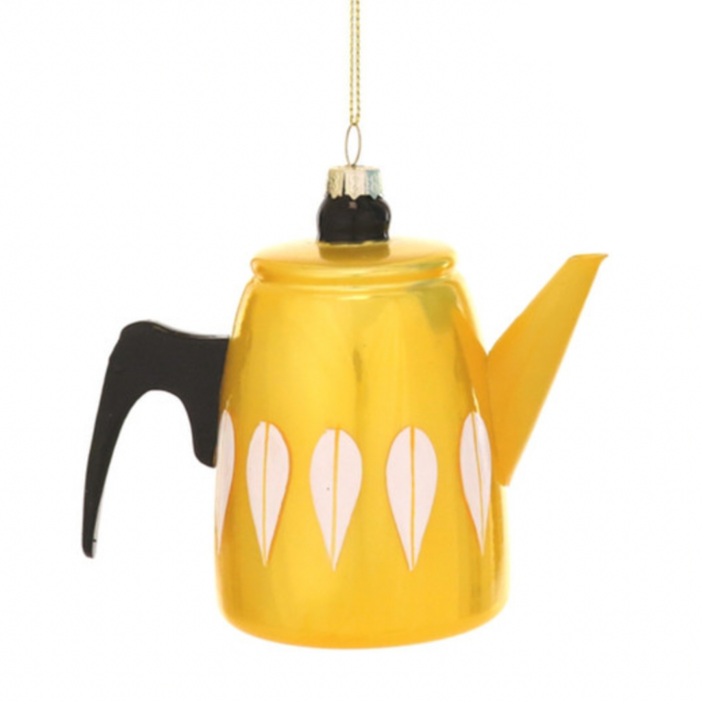 Cody Foster Midcentury Modern Coffee Pot Ornament