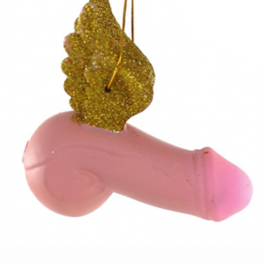 Cody Foster Winged Penis Ornament