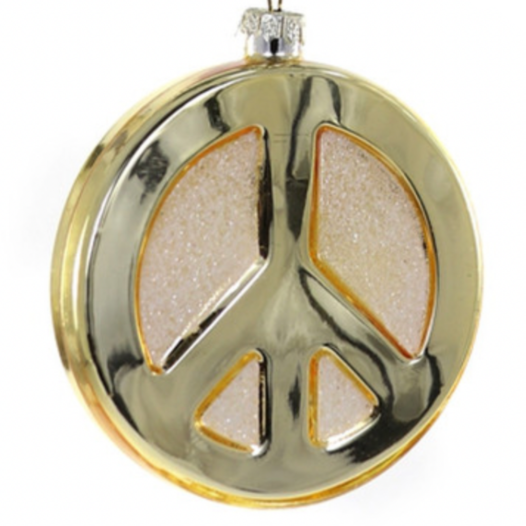 Cody Foster Peace Sign Ornament