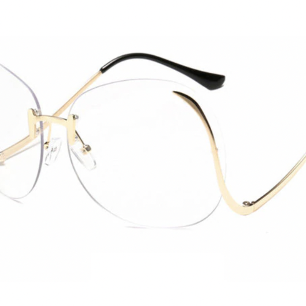 Peepa's Accessories Amaya Rimless Sunglasses - Clear