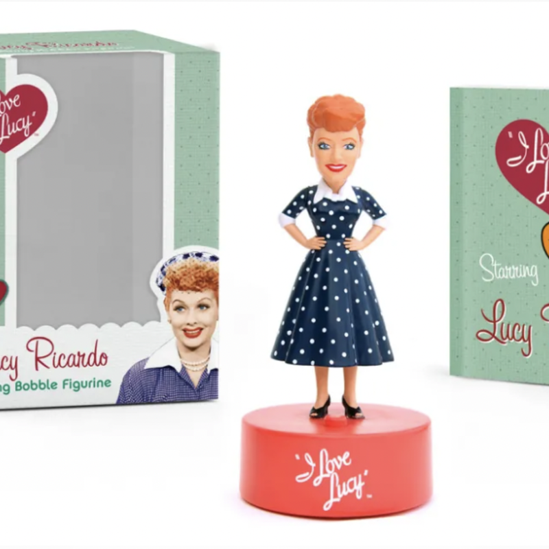 Hachette I Love Lucy: Lucy Ricardo Talking Bobble Figurine