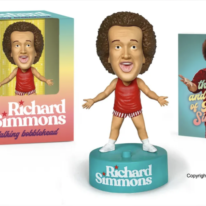 Hachette Richard Simmons Talking Bobblehead