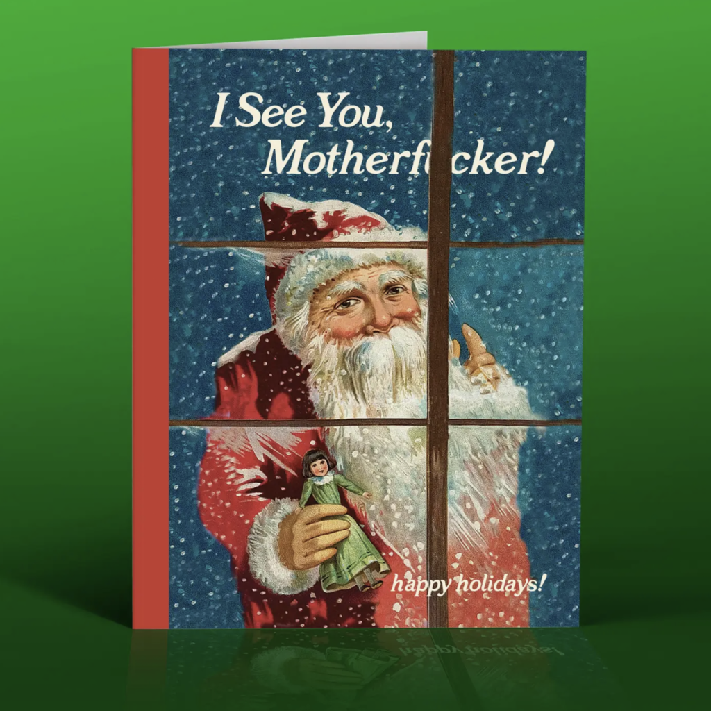 Offensive & Delightful MX19 I See You, Motherfucker Card
