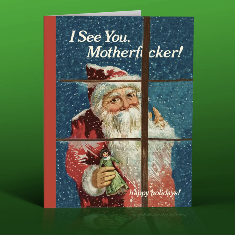 Offensive & Delightful MX19 I See You, Motherfucker Card
