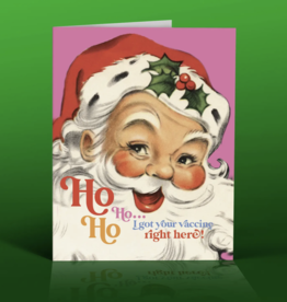 Offensive & Delightful HL12 Vaccine Santa Card