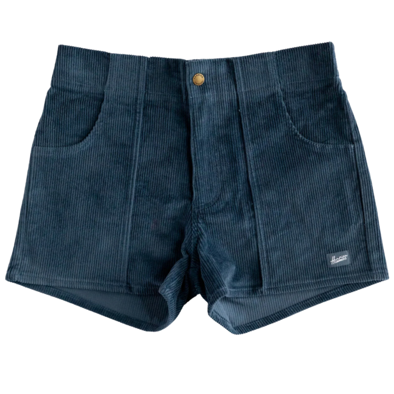 Hammies Men's 3" Stretch Corduroy Solid Navy Short