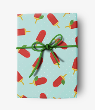 Mod Lounge Paper Co. Summer Popsicle Sheet Gift Wrap