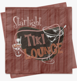 Mod Lounge Paper Co. Starlight Tiki Lounge Cocktail Napkin