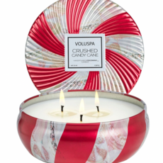 Voluspa Crushed Candy Cane 6.5oz Candle