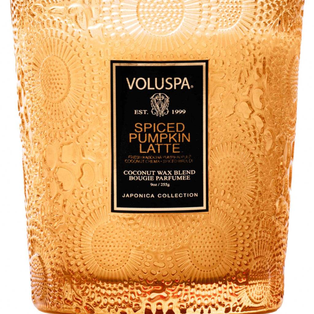 Voluspa Spiced Pumpkin Latte 9 oz Classic Candle