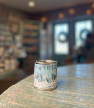 Surfs Up Candle Cool Winter Sky Paint Can Candle