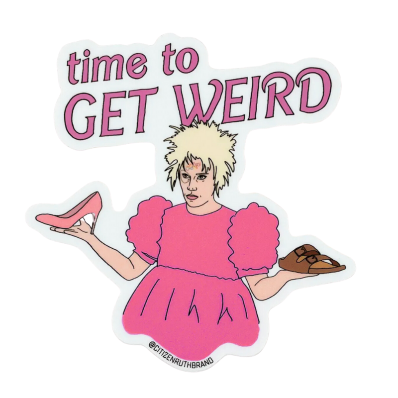 Citizen Ruth Weird Barbie Sticker (CR)