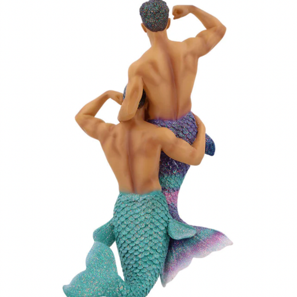 December Diamonds Playmates Mermen Ornament