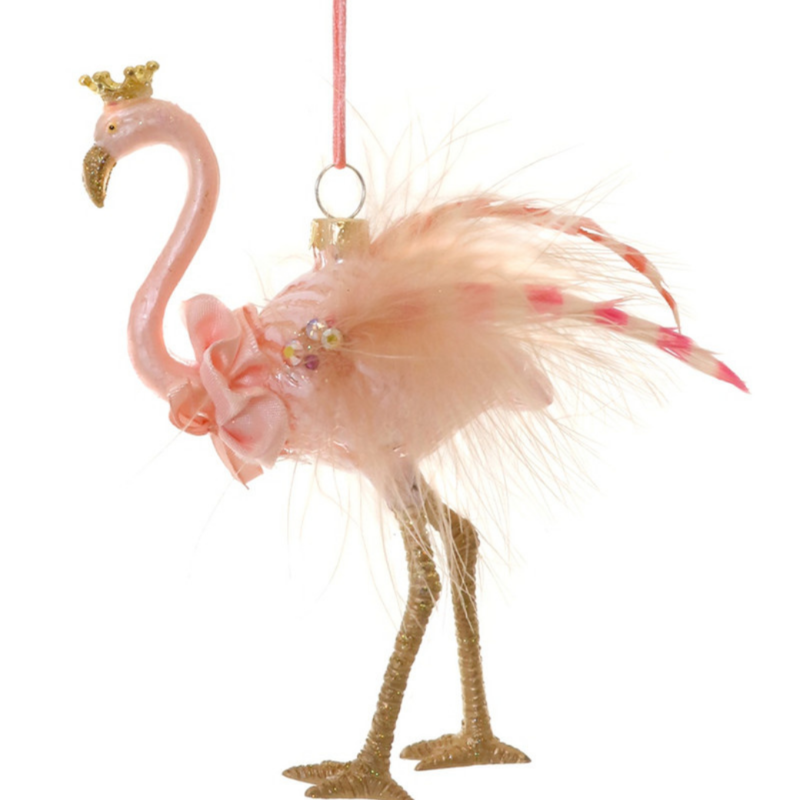 Cody Foster Royal Flamingo Ornament