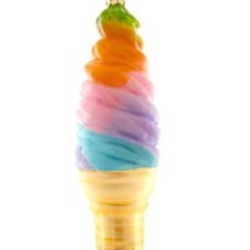 Cody Foster Deluxe Soft Serve Ice Cream Ornament