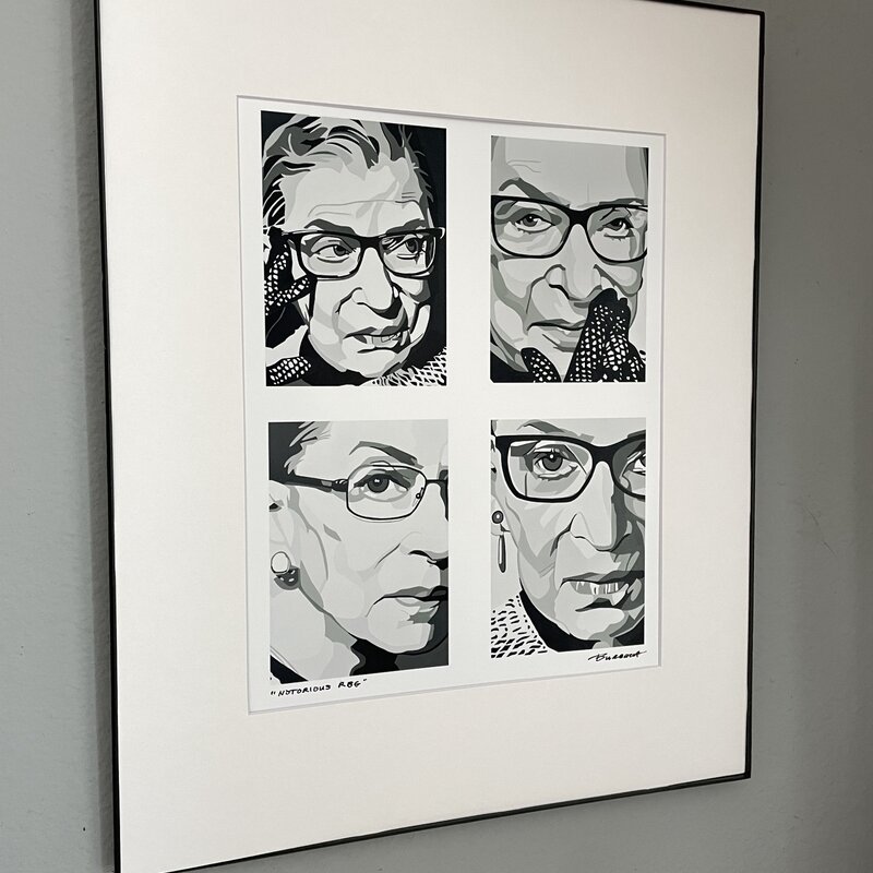 ChrisBurbach Notorious RBG Portrait Collage