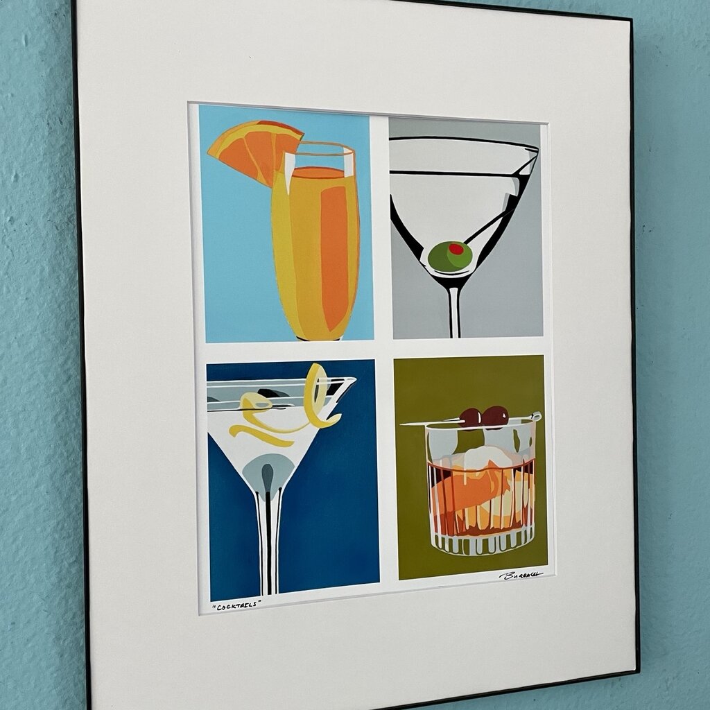 ChrisBurbach Cocktail Collage Portrait
