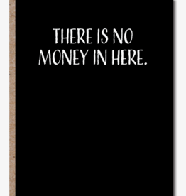 Modern Wit BD013 There Is No Money Card