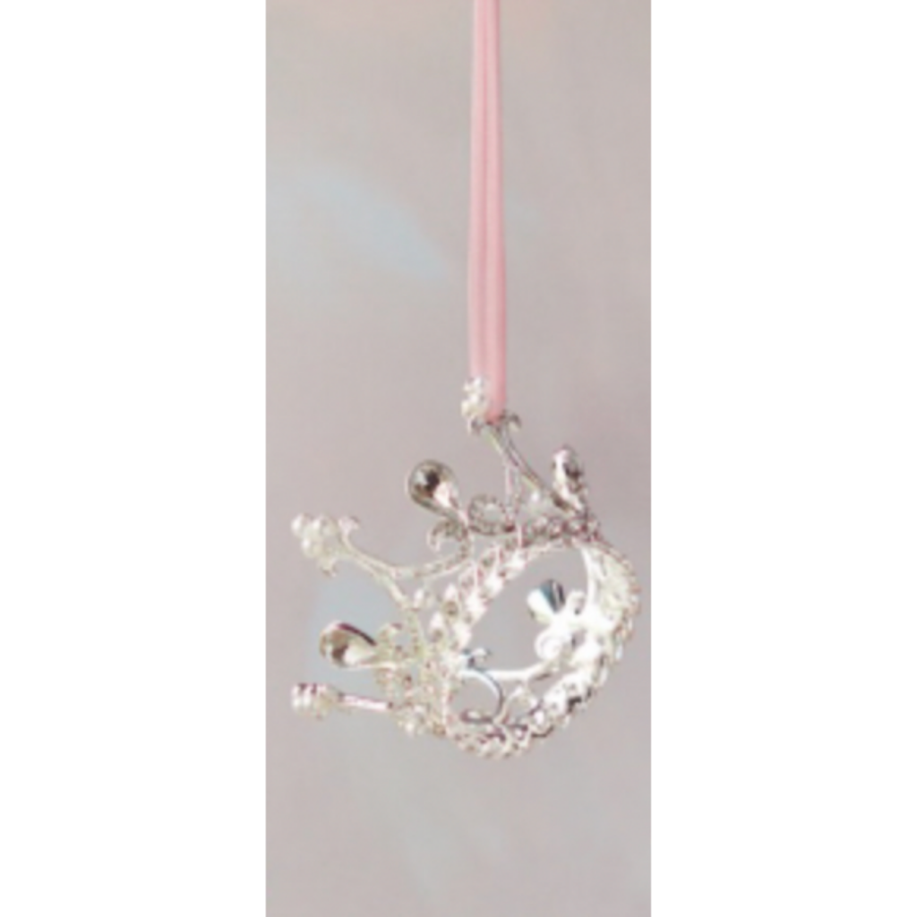Glitterville Crown Ornament