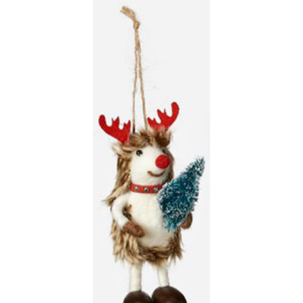 180 Degrees 4.5" Hedgehog Ornament