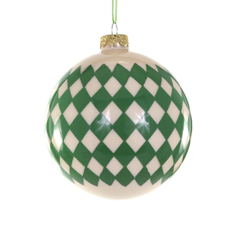 180 Degrees Harlequin Bauble Ornament