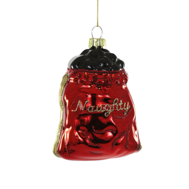 Cody Foster Bag of Coal Ornament
