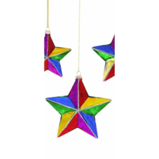 180 Degrees Spectrum Star Ornament