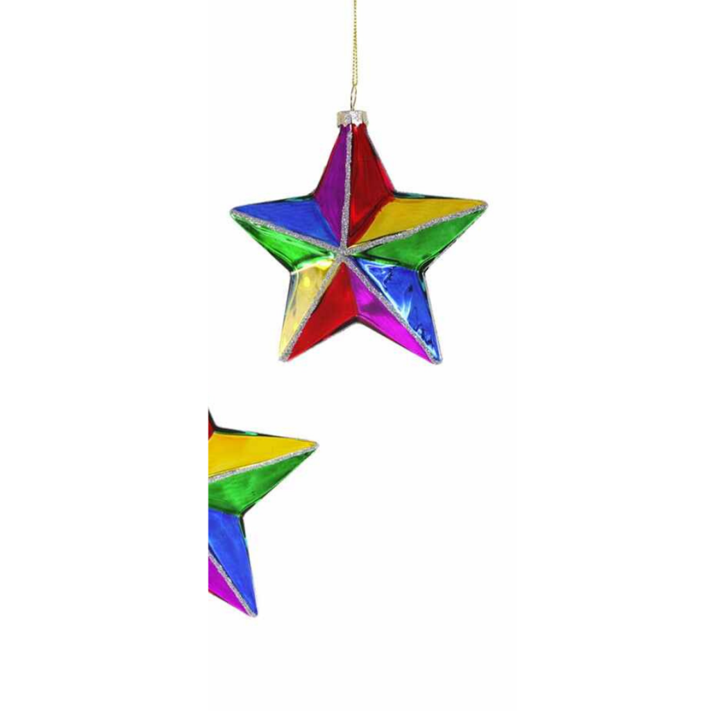 180 Degrees Spectrum Star Ornament