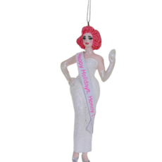 Cody Foster Happy Holidays Honey Drag Queen Ornament