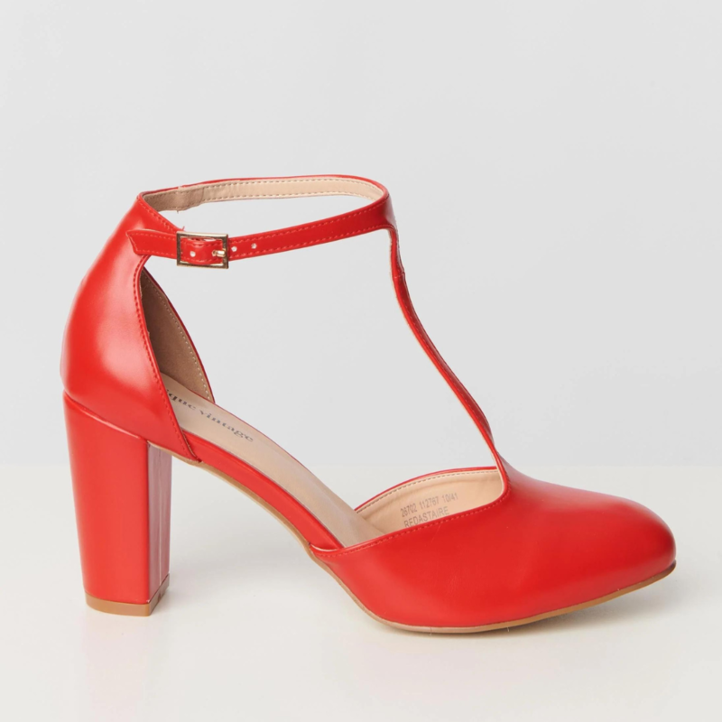 Unique Vintage Astaire Red Pump