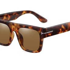 Peepa's Accessories Movie Colony Sunglasses Tortoise w/ Brown Lens