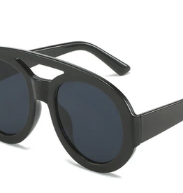 Peepa's Accessories Wayne Circle Double-Bridge Sunglasses