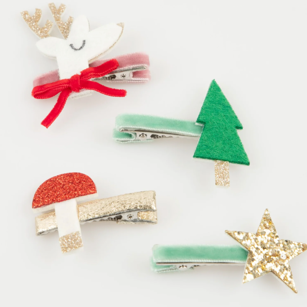 MeriMeri Christmas Icon Hair Clips