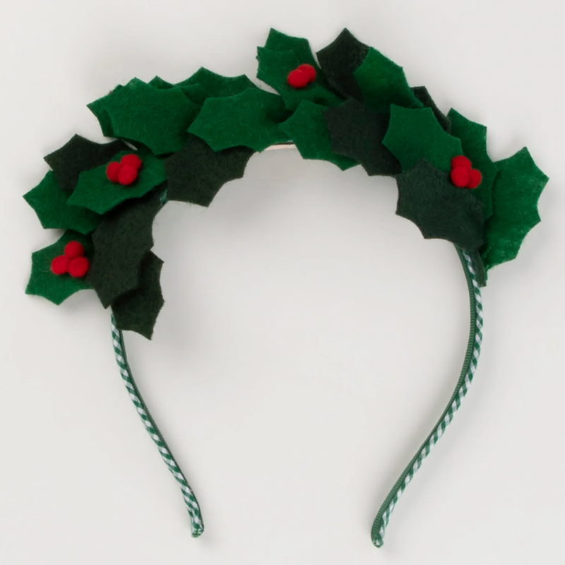 MeriMeri Felt Holly Headband