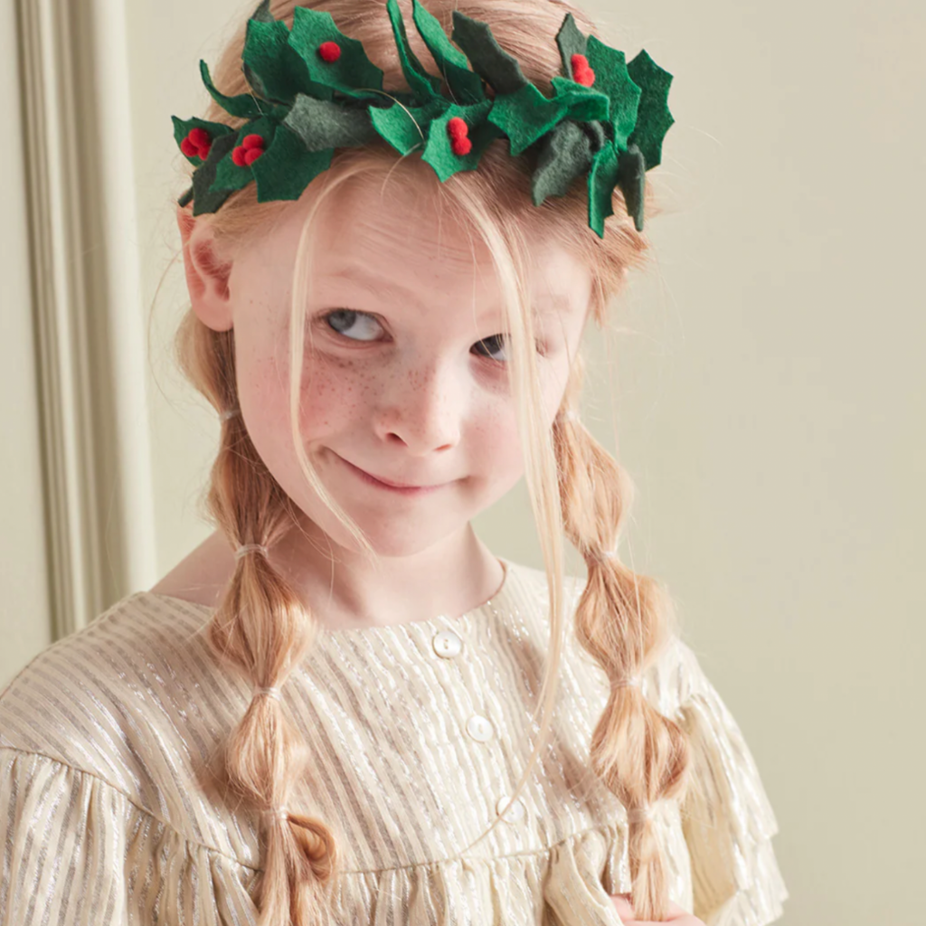 MeriMeri Felt Holly Headband